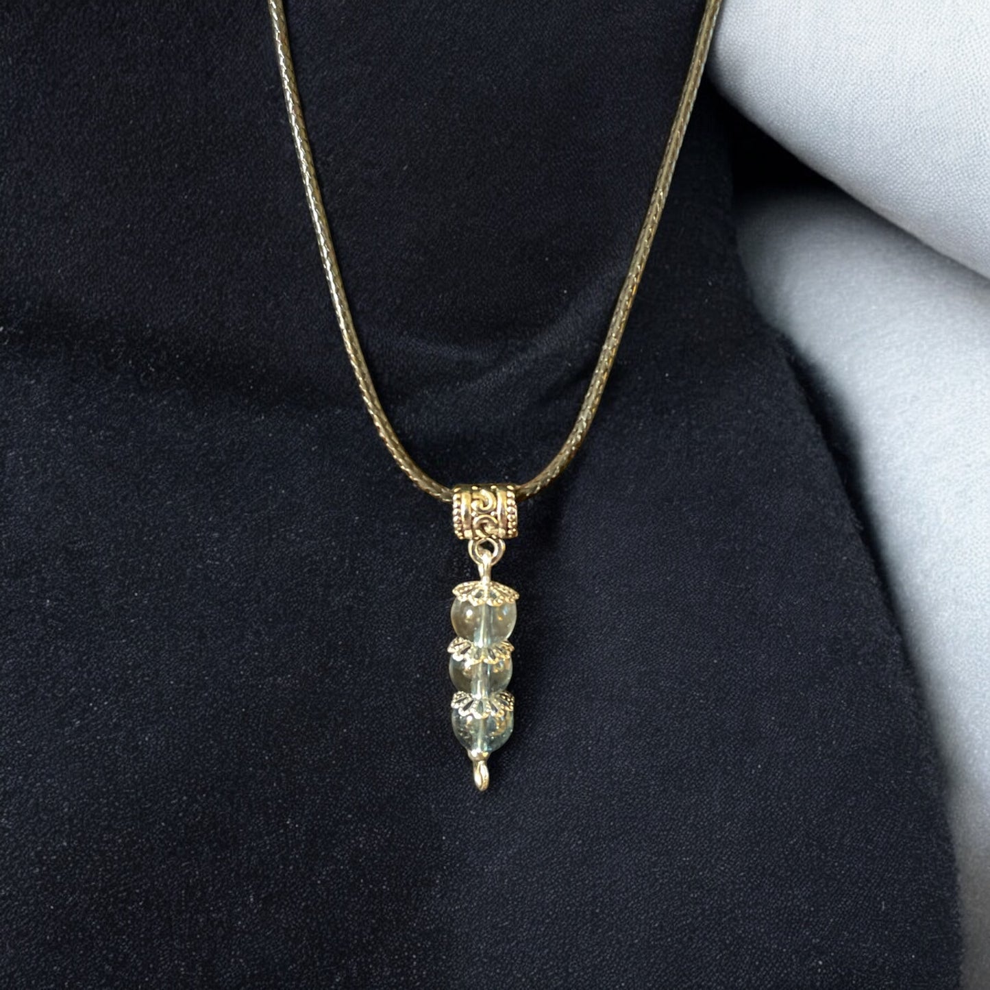 Blue Crystal Pendant