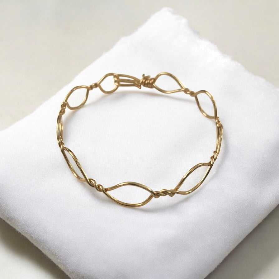 Twisted Wire Bracelet