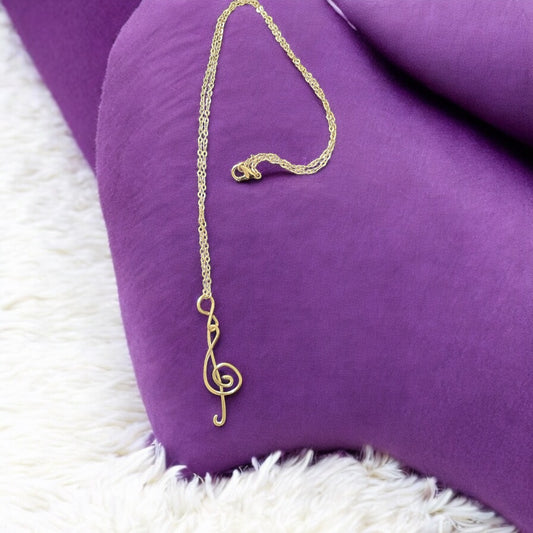 Treble Clef Pendant