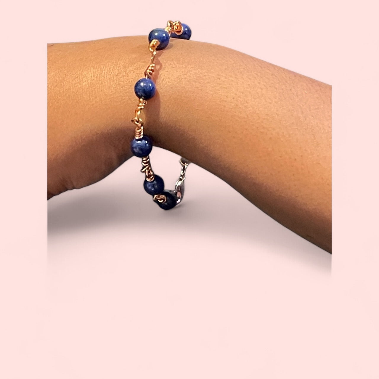 Lapis Lazuli Beaded Bracelet