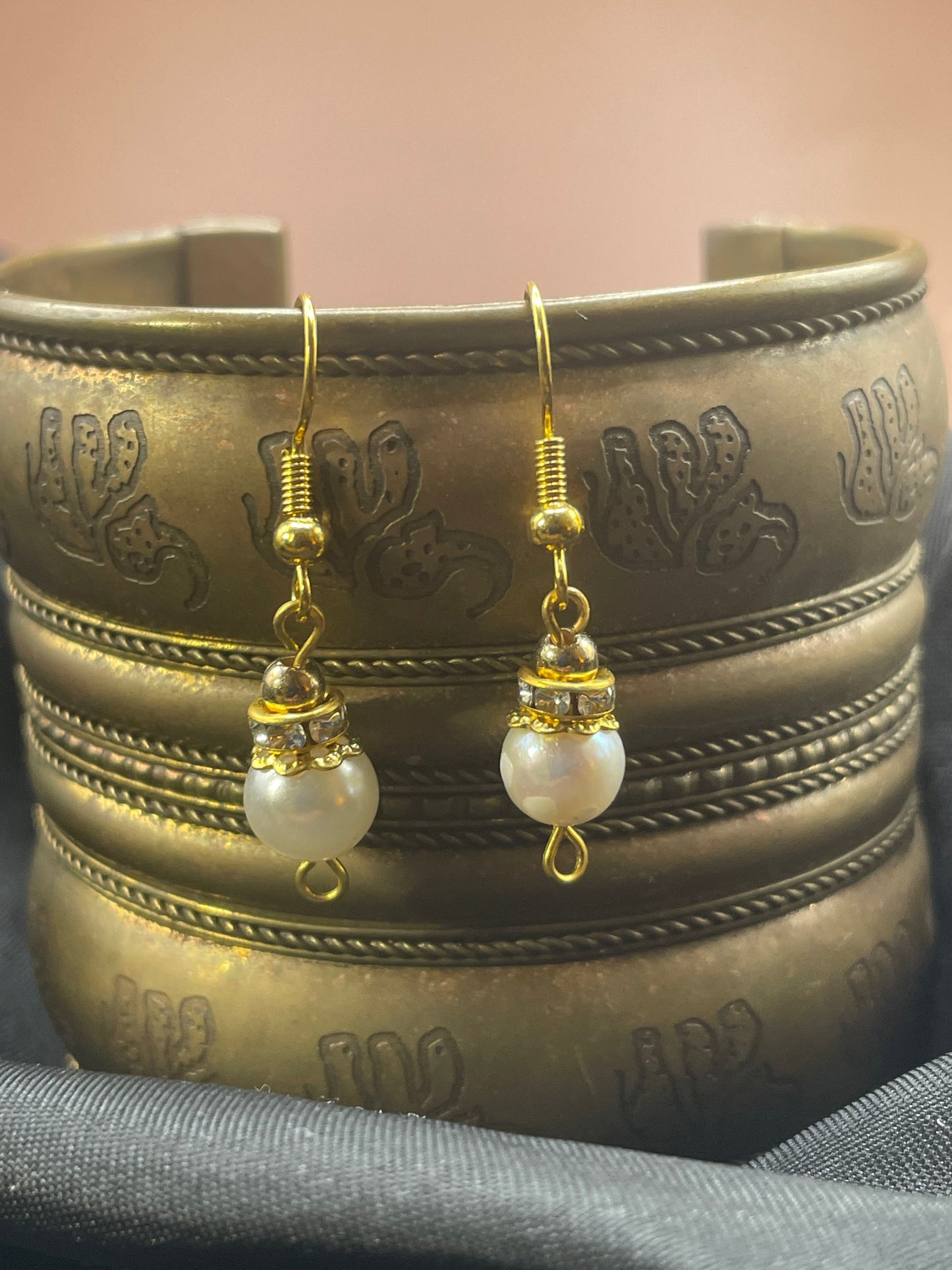 Pearl Bead Earrings