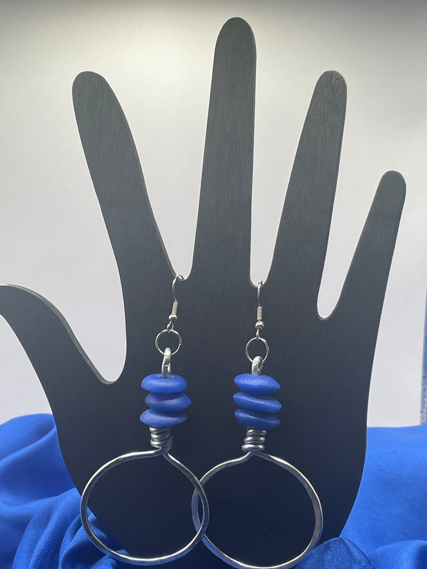 Circle Disc Earrings