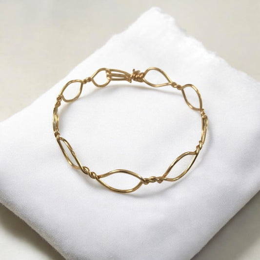 Twisted Wire Bracelet